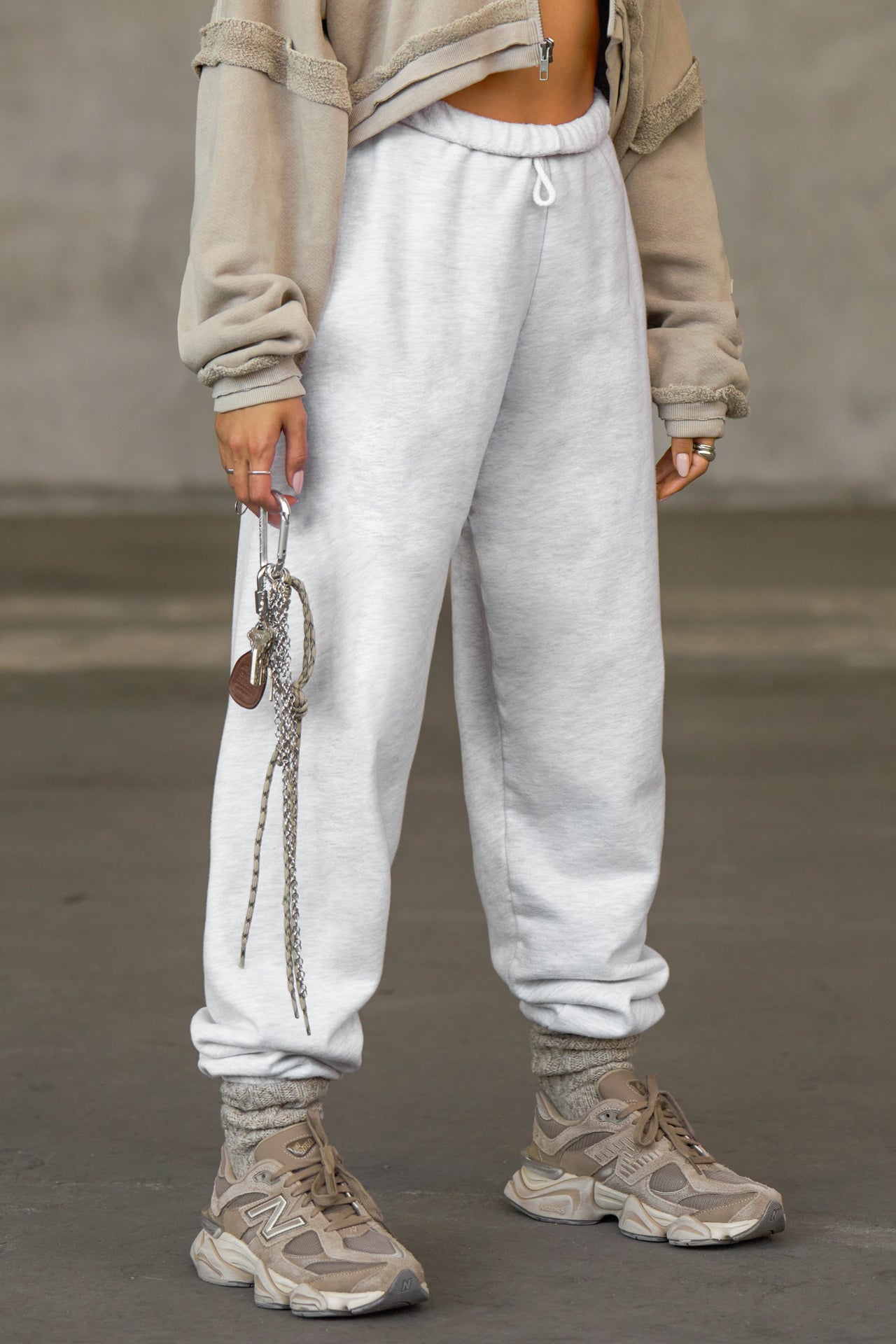 Sweats with elastic ankles online