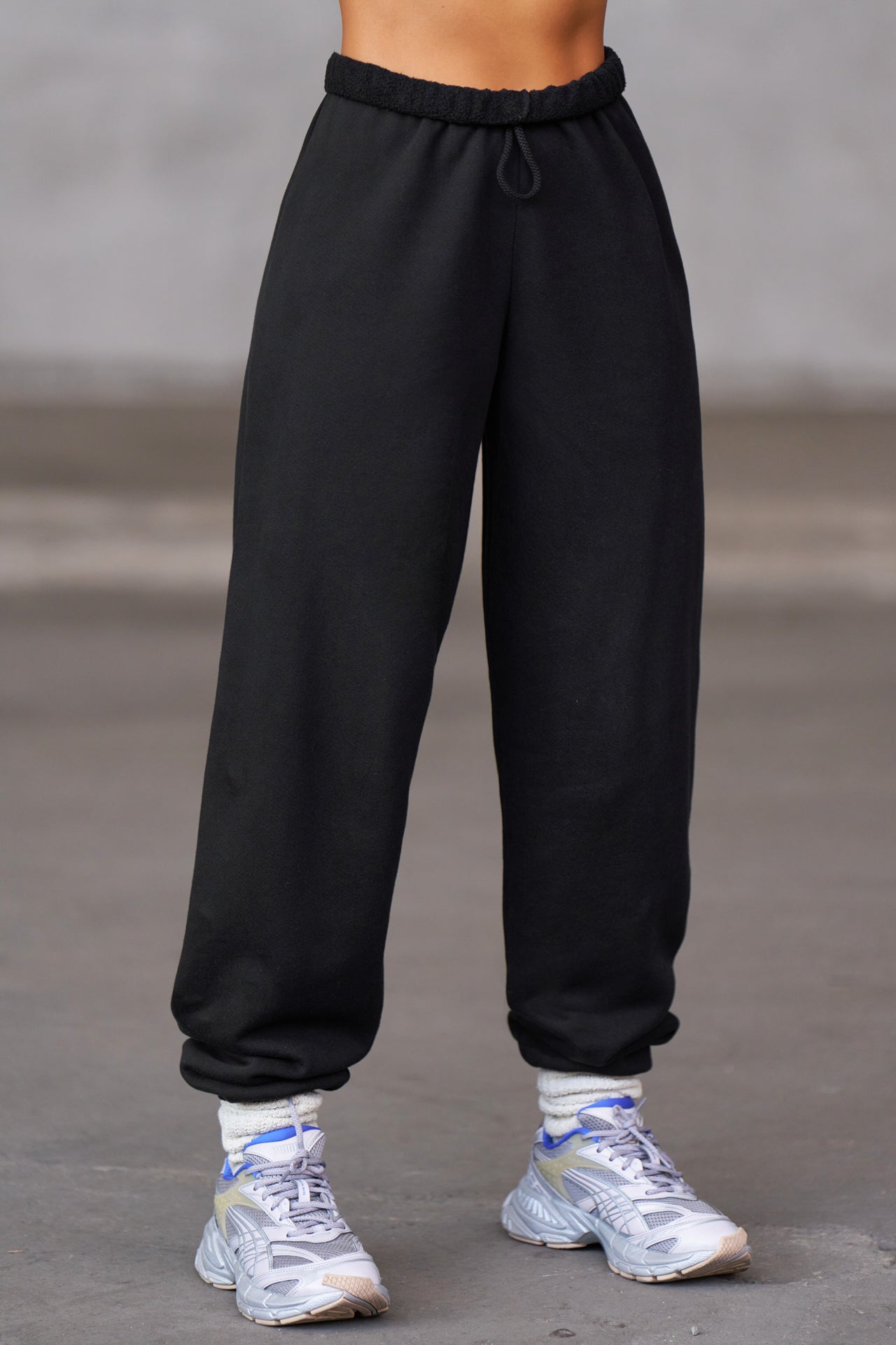 Shops french terry drawstring joggers