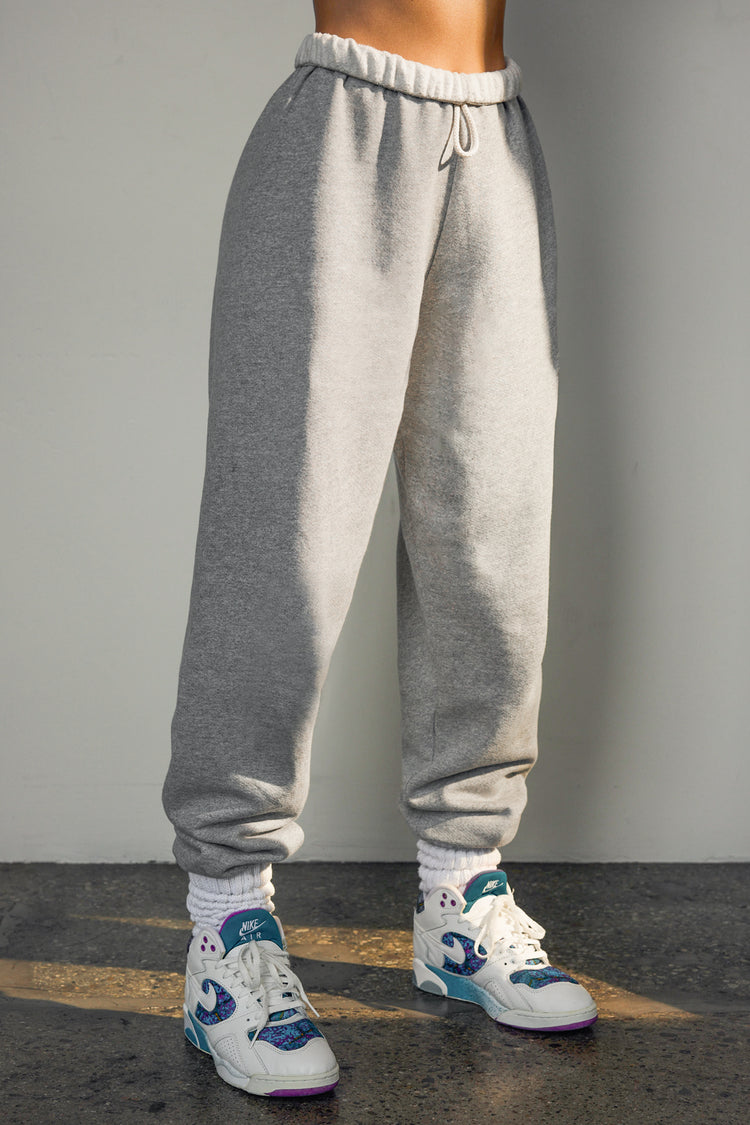 Oversized Jogger - Classic Grey French Terry – JOAH BROWN®